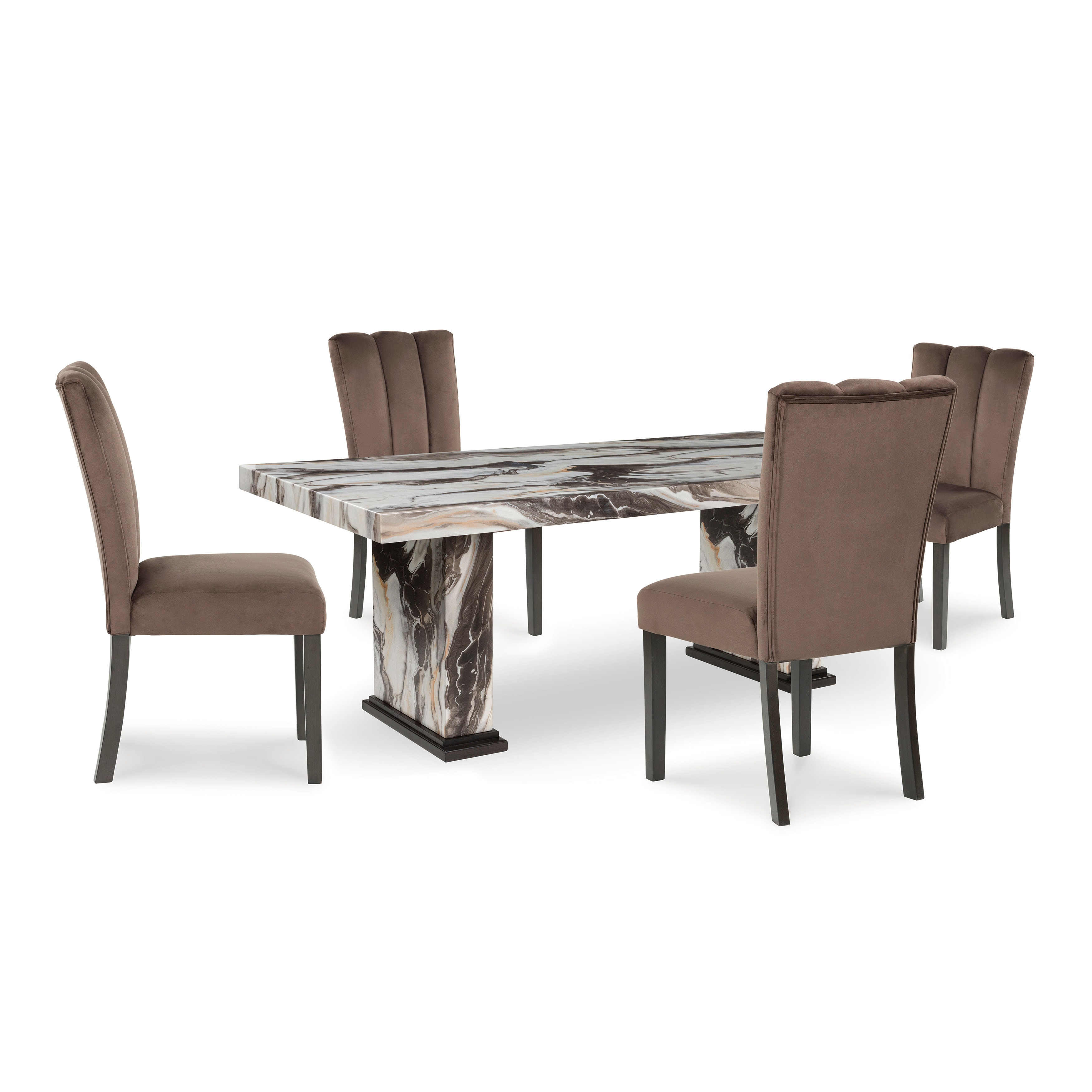 Dining room table and chairs